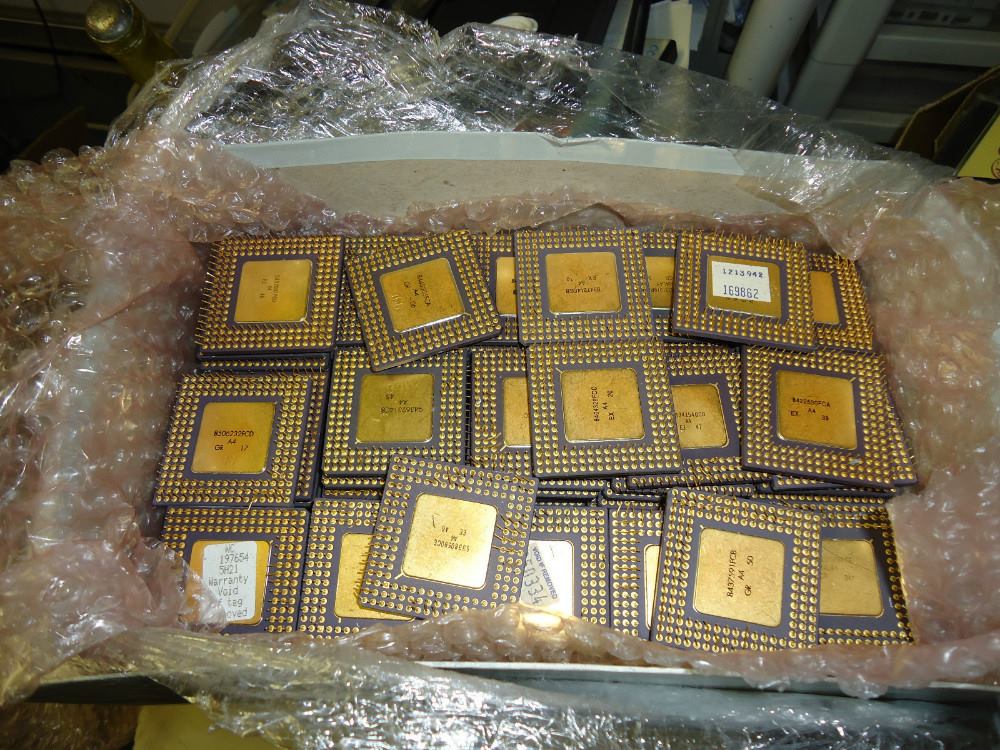 Cpu Ceramic Processor Scrap
