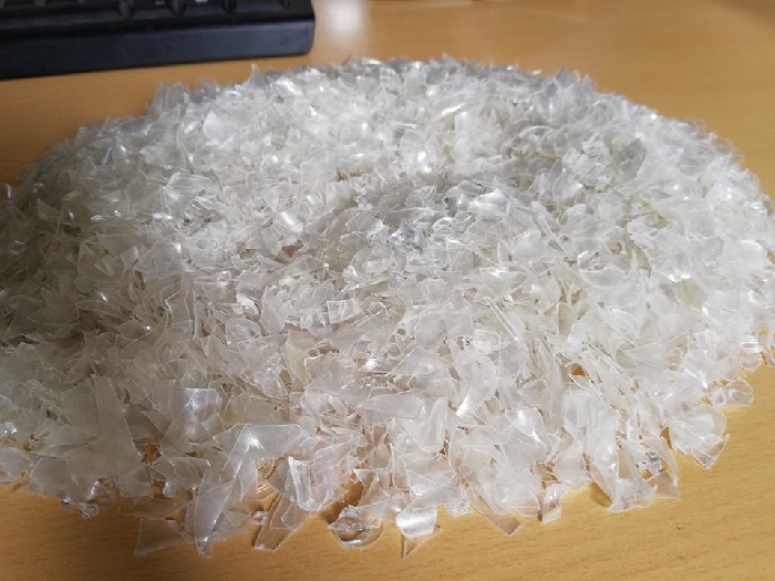HOT Washed PET Bottle Flakes Scrap
