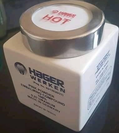 Hager Werken Embalming Powder