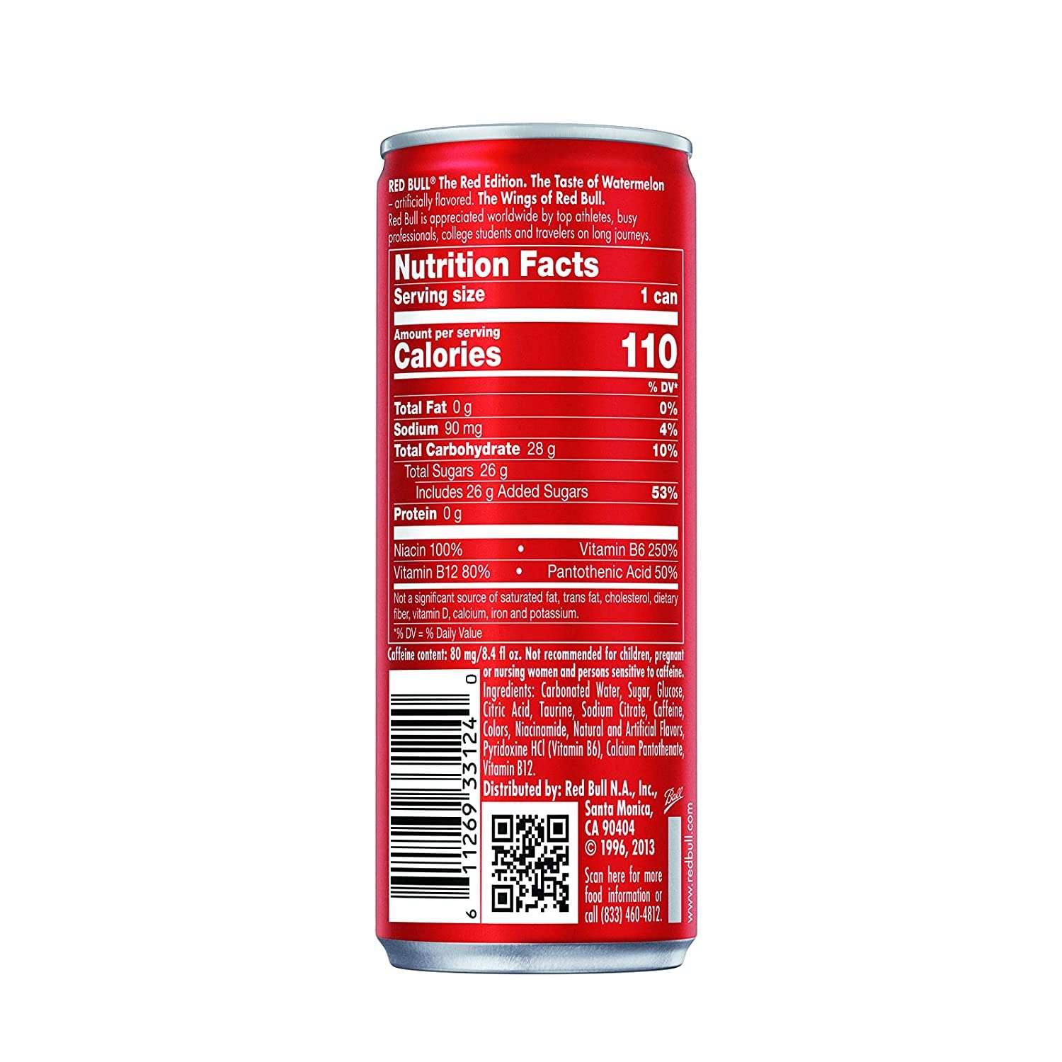 Red Bull Watermelon Energy Drink