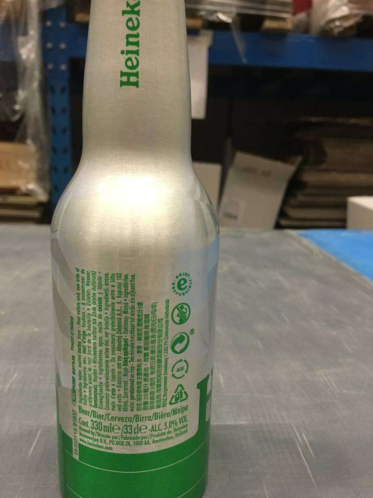 Heineken Premium Lager 24x 330ml Aluminum Bottles - Image 2