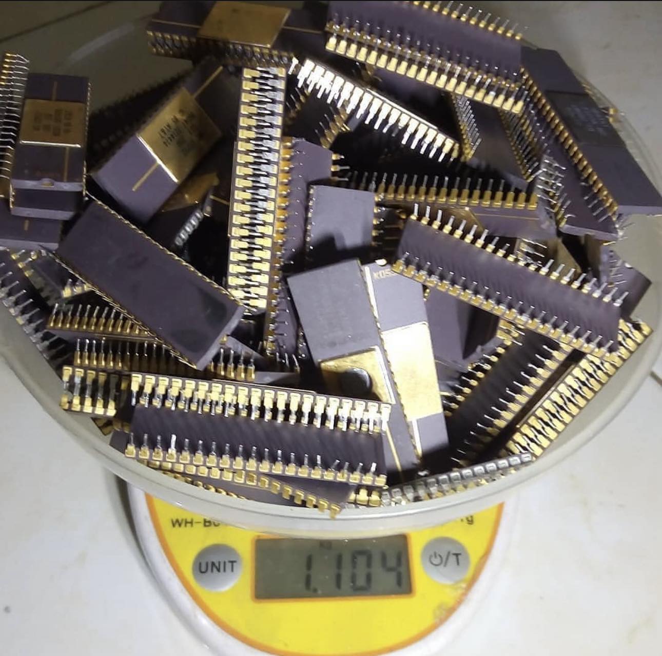 Ceramic CPU Gold Processor