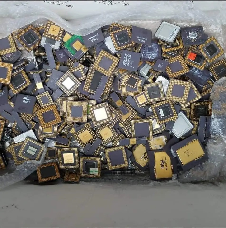 Ceramic CPU Gold Processor